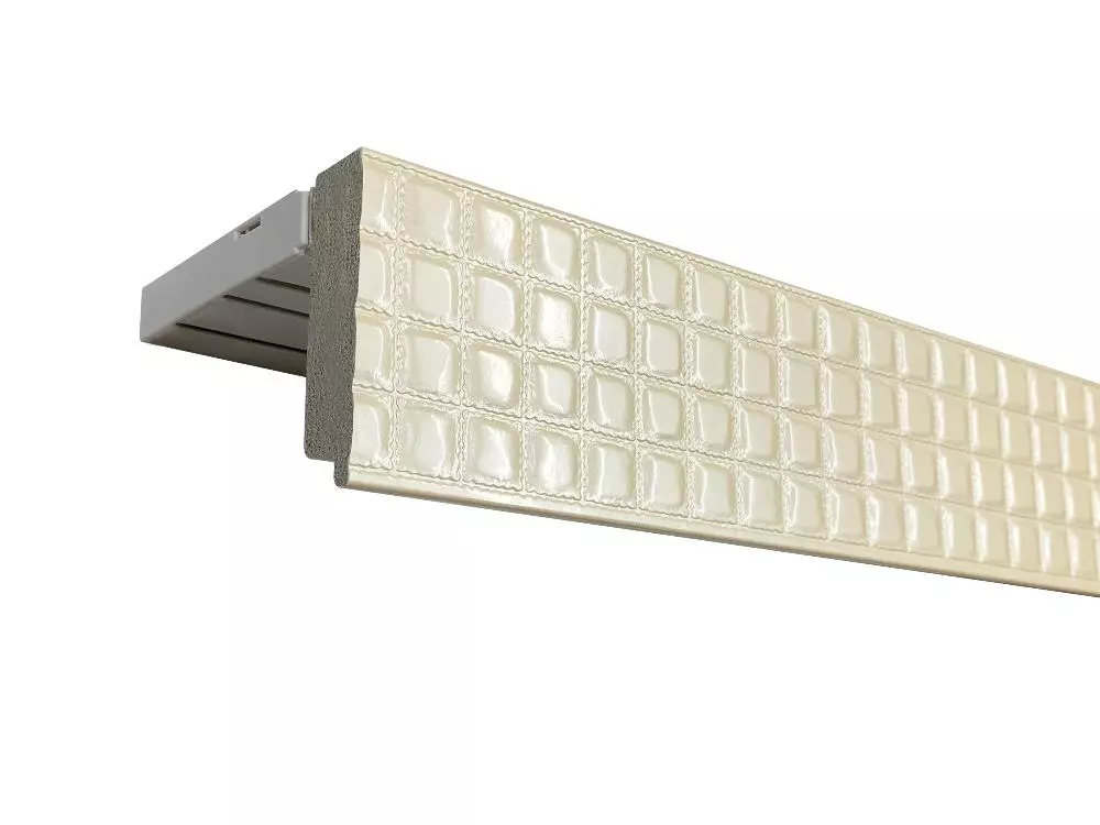 Прямой багетный карниз "Кадис" Перламутр